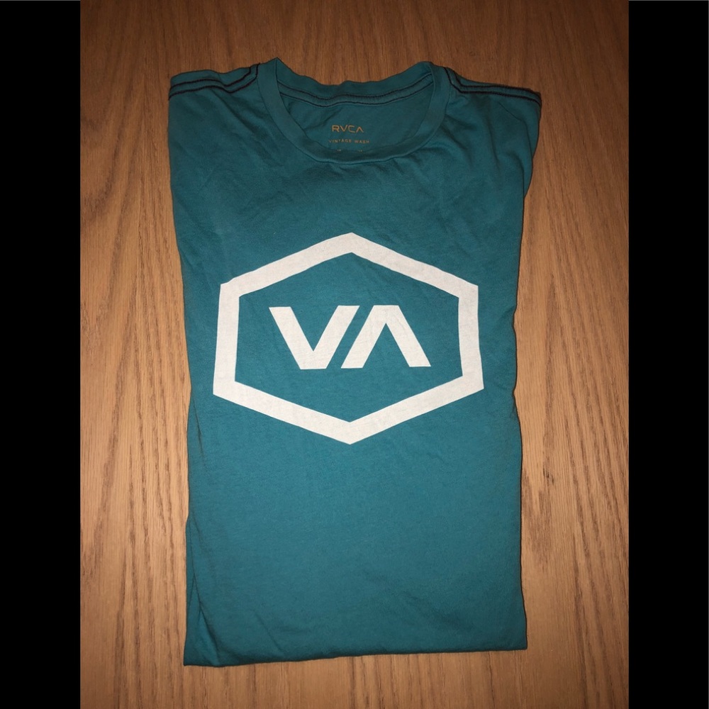 RVCA Vintage Wash Blue T-Shirt